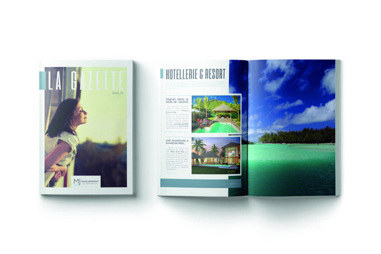 creation habillage graphique magazine promoteur immobilier 2